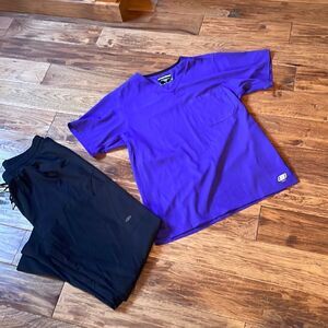 Sketchers and New York Laundry Scrubs